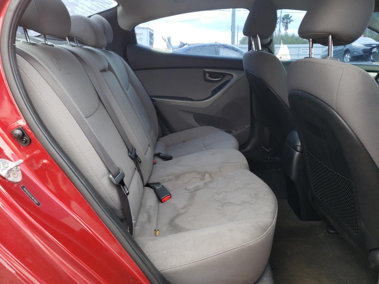 2015 Hyundai Elantra VIN 5NPDH4AEXFH614609 Copart auction photo, rear end damage thumbnail 10