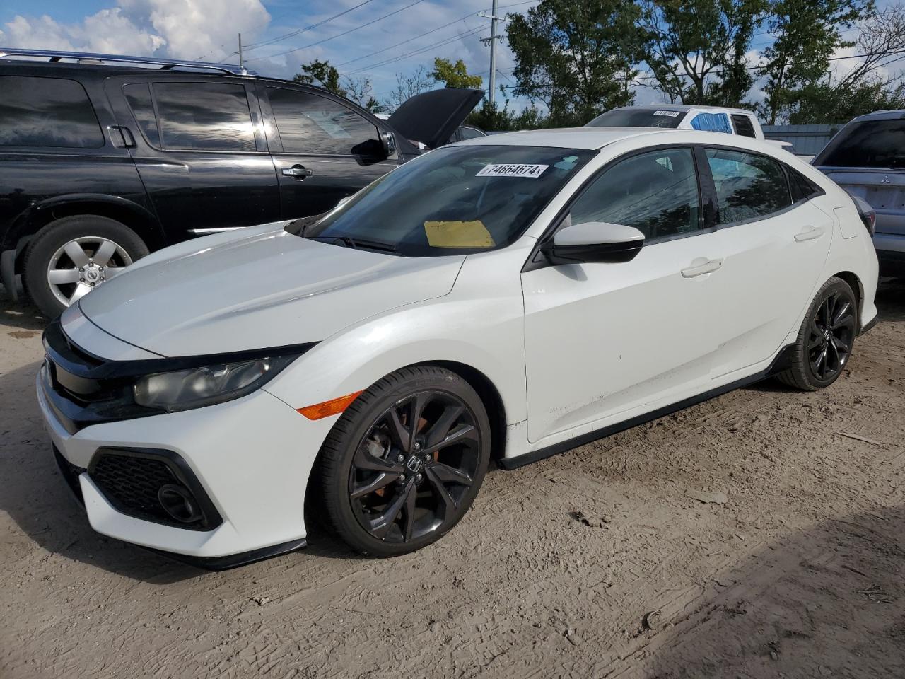 2018 Honda Civic VIN SHHFK7H43JU211067