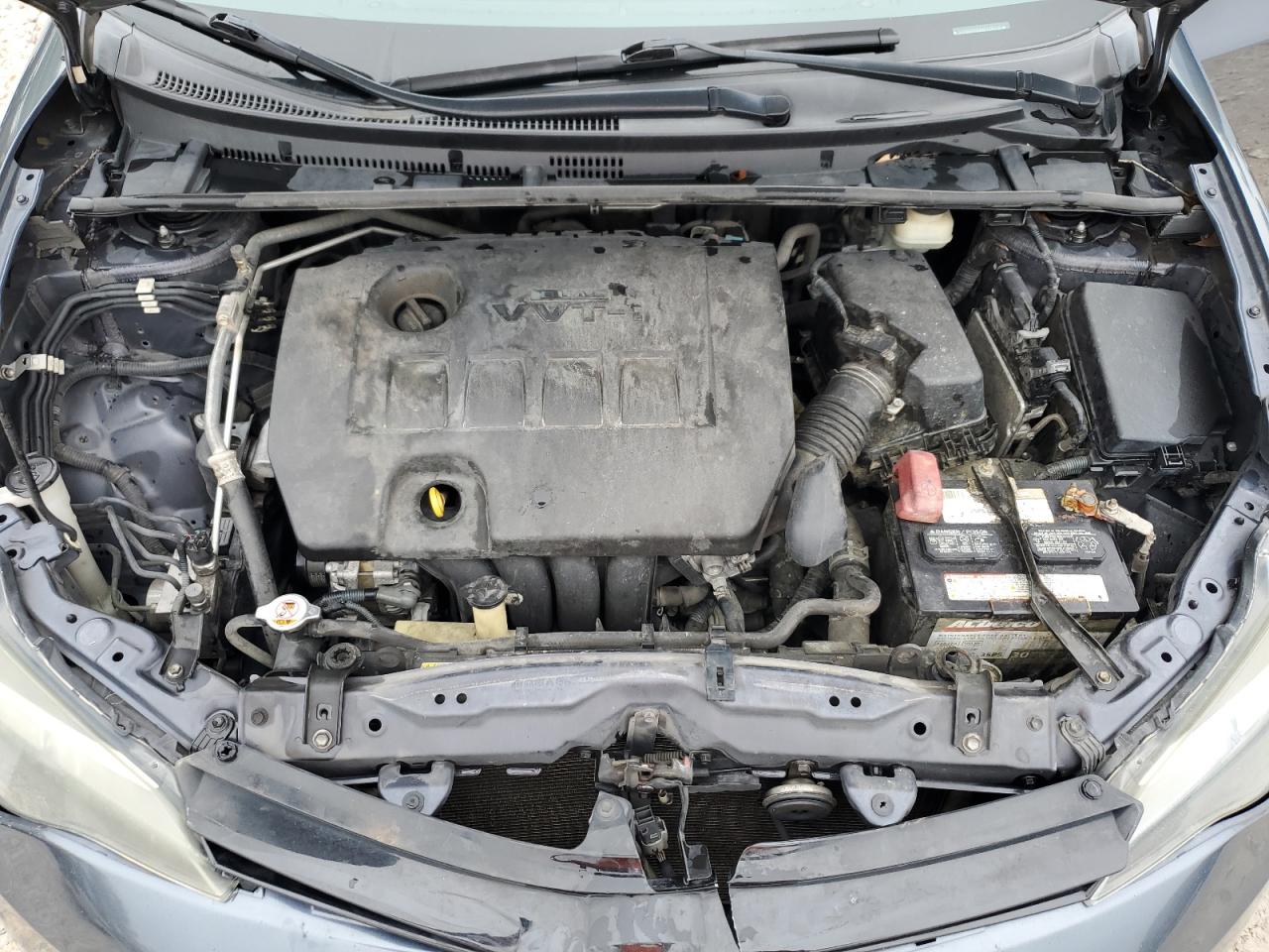 2017 Toyota Corolla VIN 5YFBURHE8HP726210 Copart auction photo, rear end / front end damage thumbnail 11