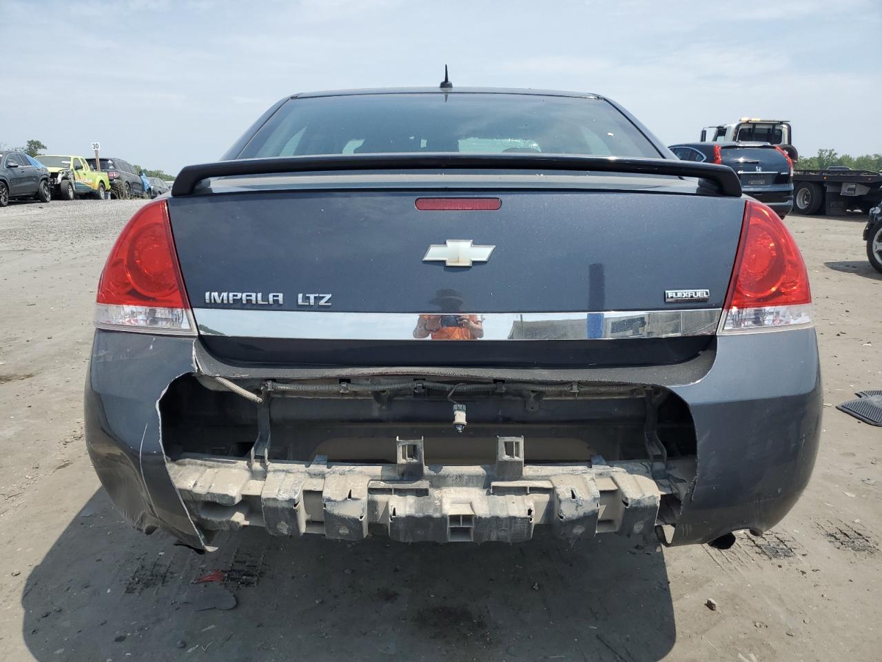 2008 Chevrolet Impala VIN 2G1WU583189197653 Copart auction photo, all over damage thumbnail 6