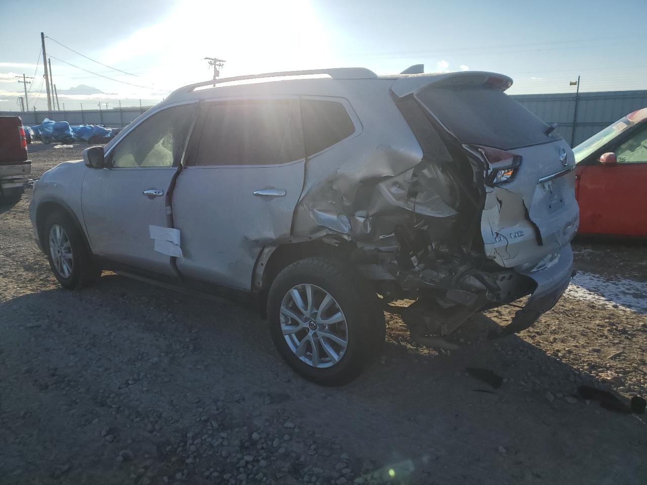 2019 Nissan Rogue VIN KNMAT2MT5KP552888 Copart auction photo, rear end damage thumbnail 2