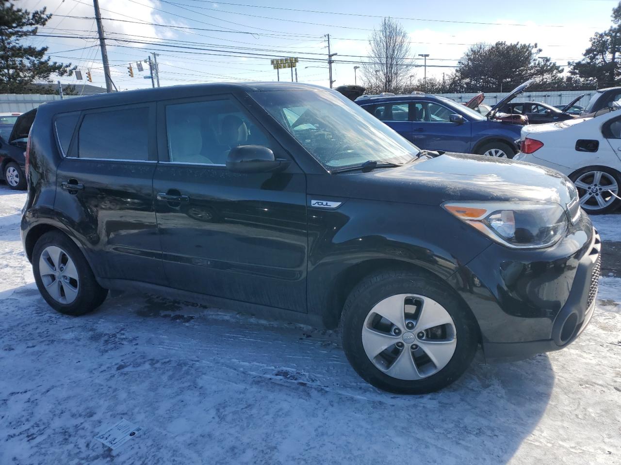 2016 KIA Soul VIN KNDJN2A24G7337581 Copart auction photo, minor dent/scratches damage thumbnail 4