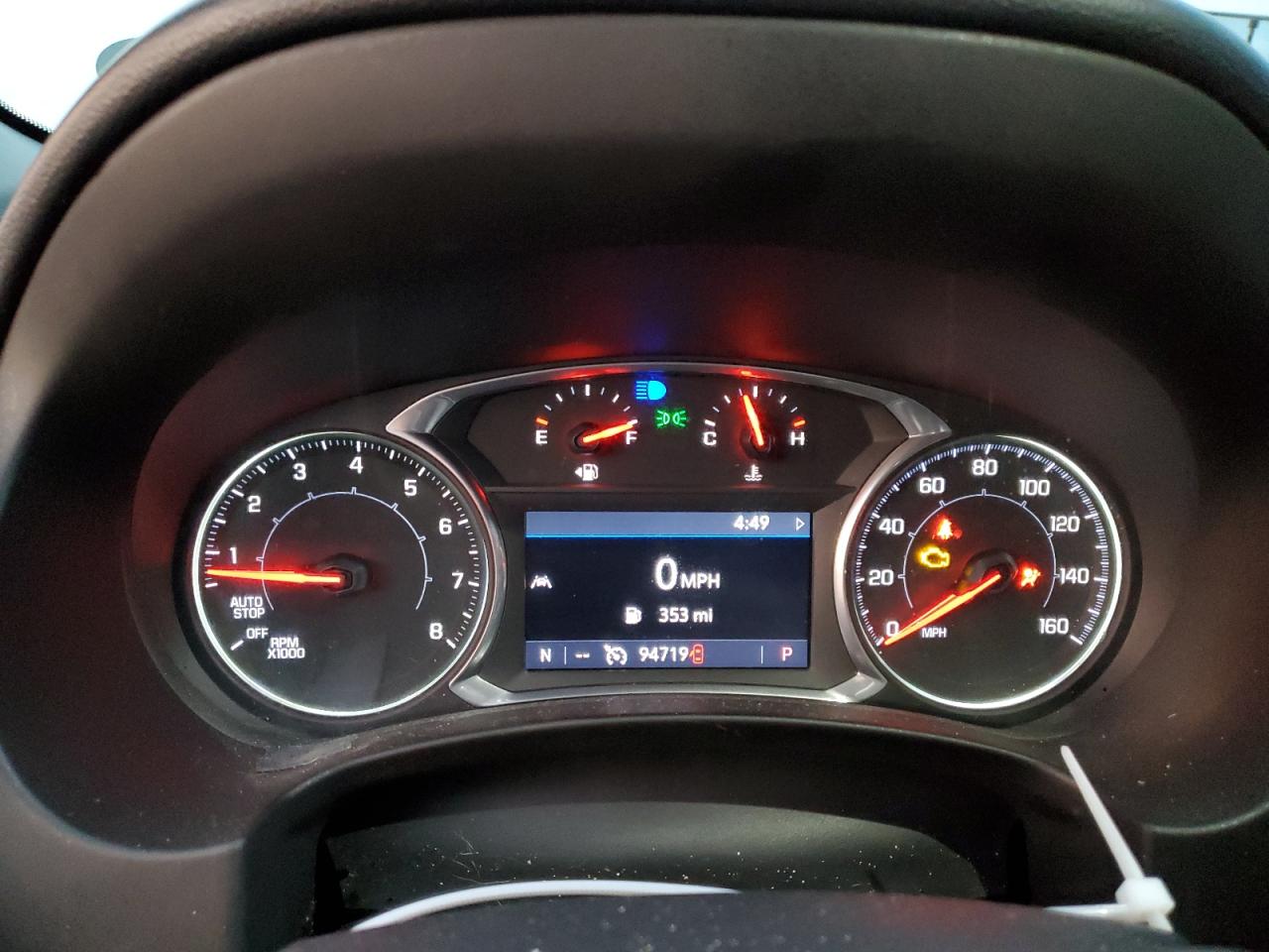 2020 GMC Terrain VIN 3GKALPEVXLL139329 Copart auction photo, front end / side damage thumbnail 9
