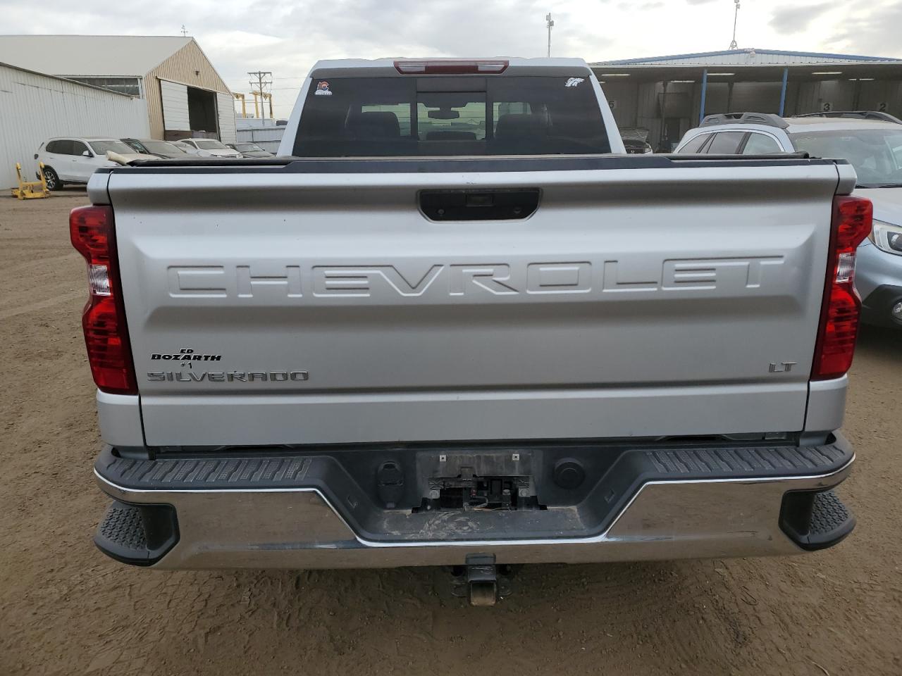 2020 Chevrolet Silverado VIN 3GCUYDED6LG433125 Copart auction photo, front end / side damage thumbnail 6