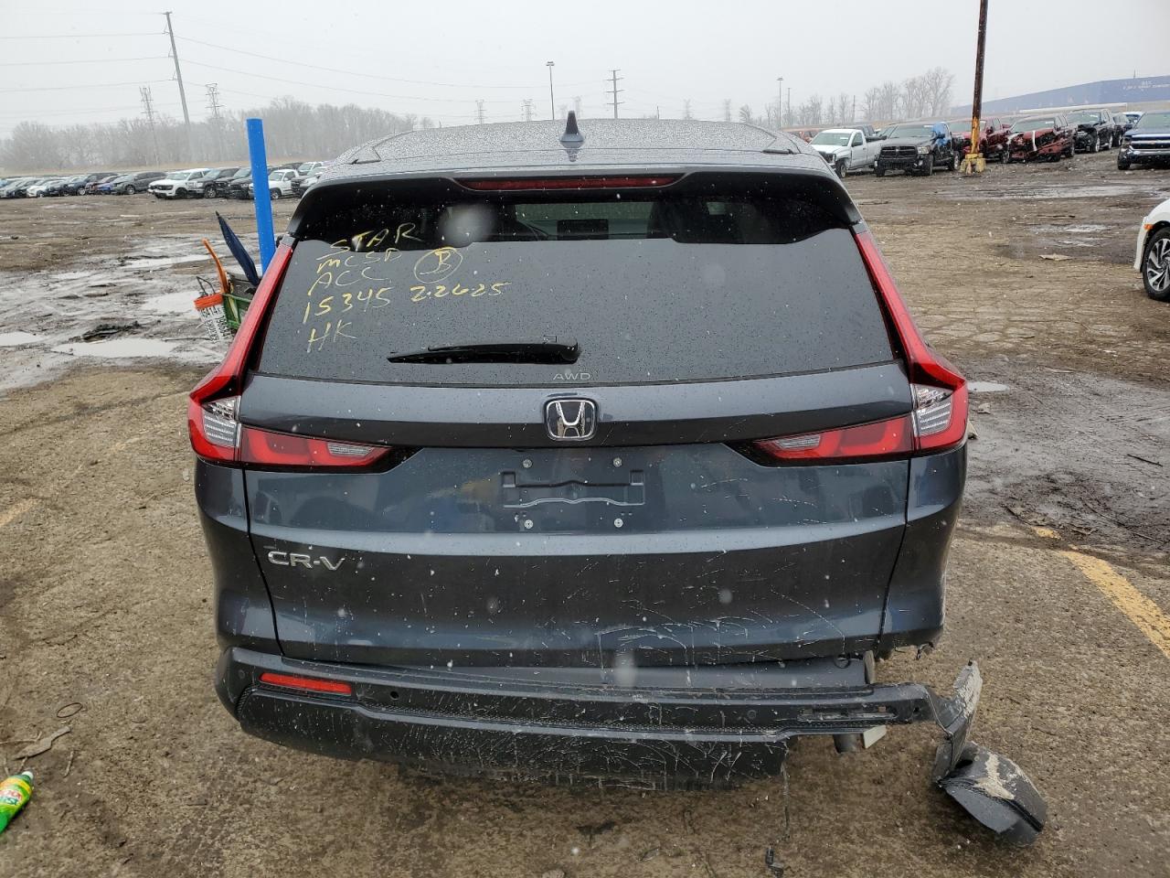 2023 Honda CR-V VIN 7FARS4H7XPE002204 Copart auction photo, rear end damage thumbnail 6