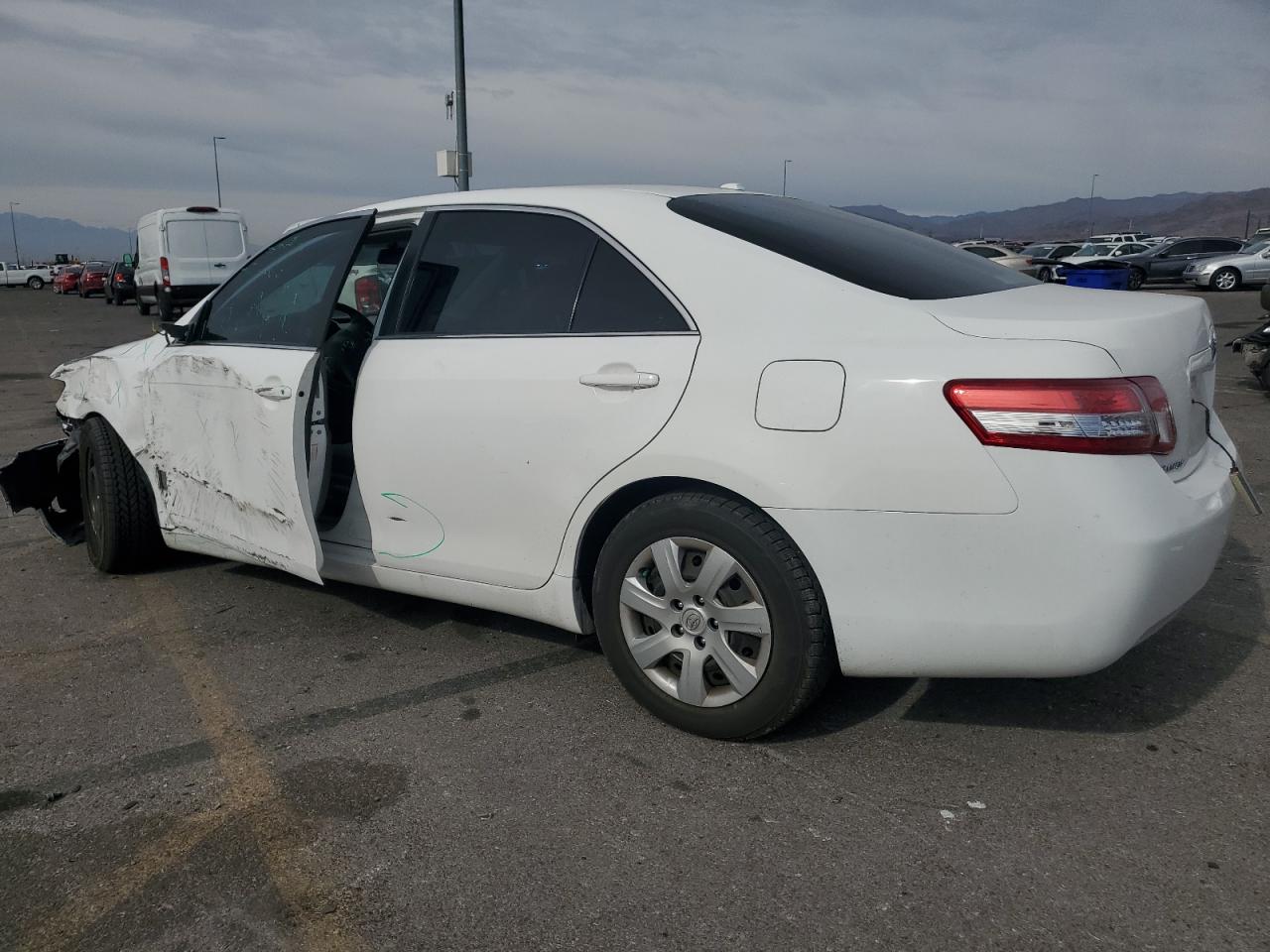 2010 Toyota Camry VIN 4T1BF3EK2AU576956 Copart auction photo, front end / side damage thumbnail 2