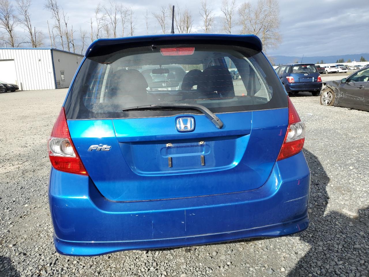 2008 Honda Fit VIN JHMGD38668S048811 Copart auction photo, front end damage thumbnail 6