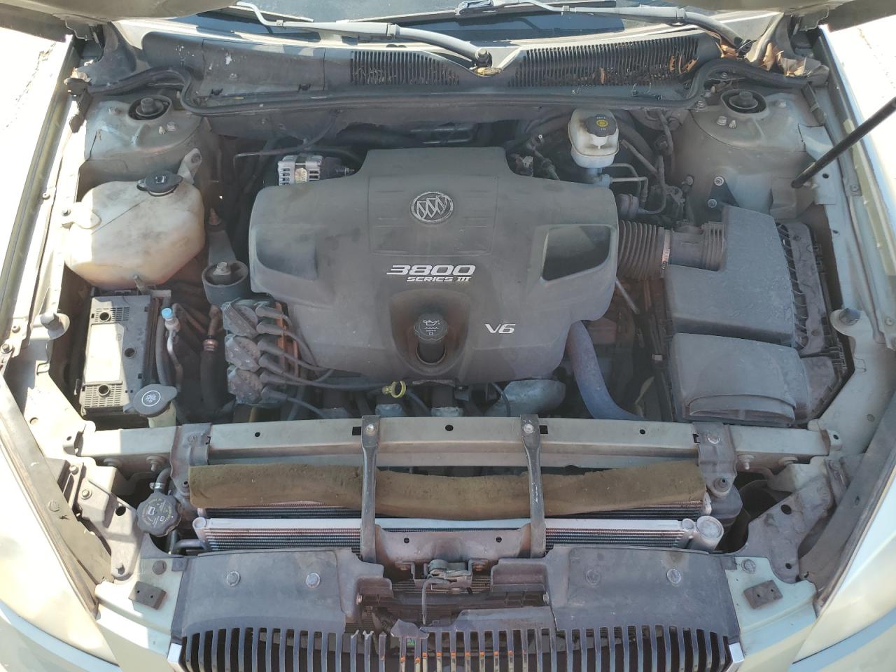 2006 Buick Lucerne VIN 1G4HD57236U229863 Copart auction photo, hail / minor dent/scratches damage thumbnail 11