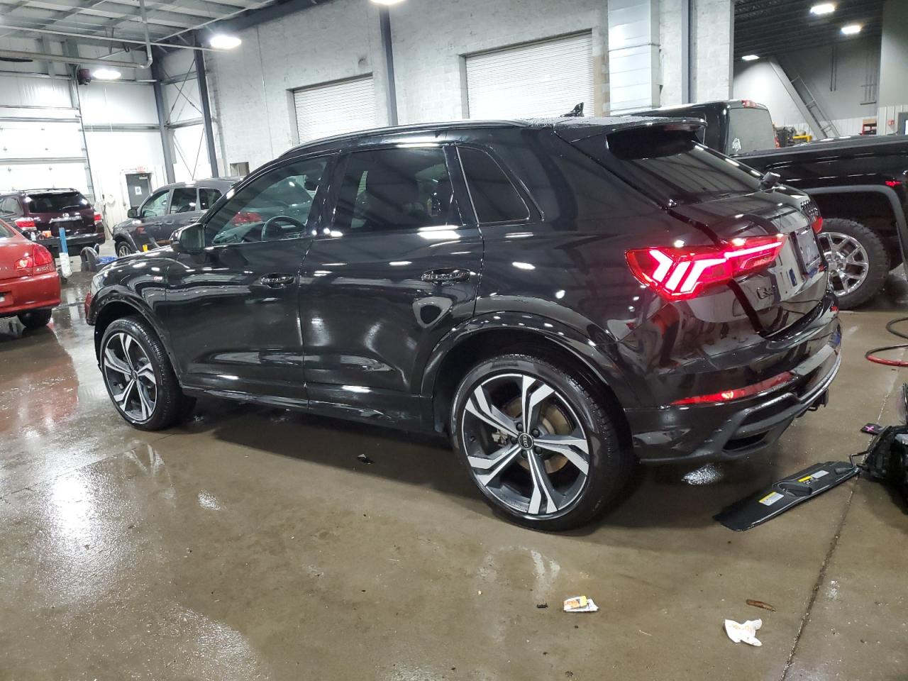 2023 Audi Q3 VIN WA1EECF33P1042249 Copart auction photo, front end damage thumbnail 2