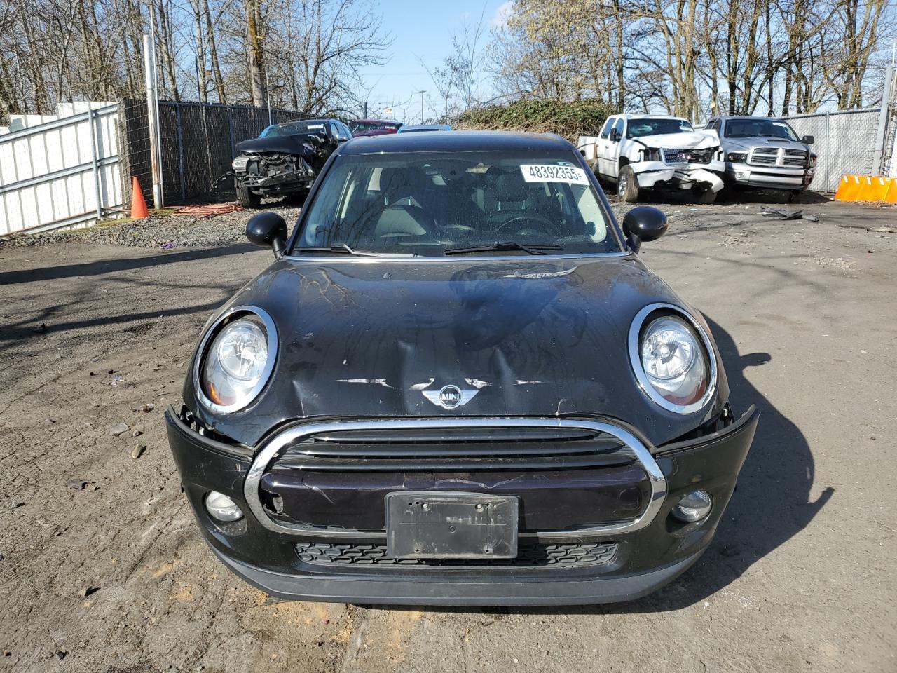 2016 MINI Cooper VIN WMWXU1C57G2E16741 Copart auction photo, rear end / front end damage thumbnail 5
