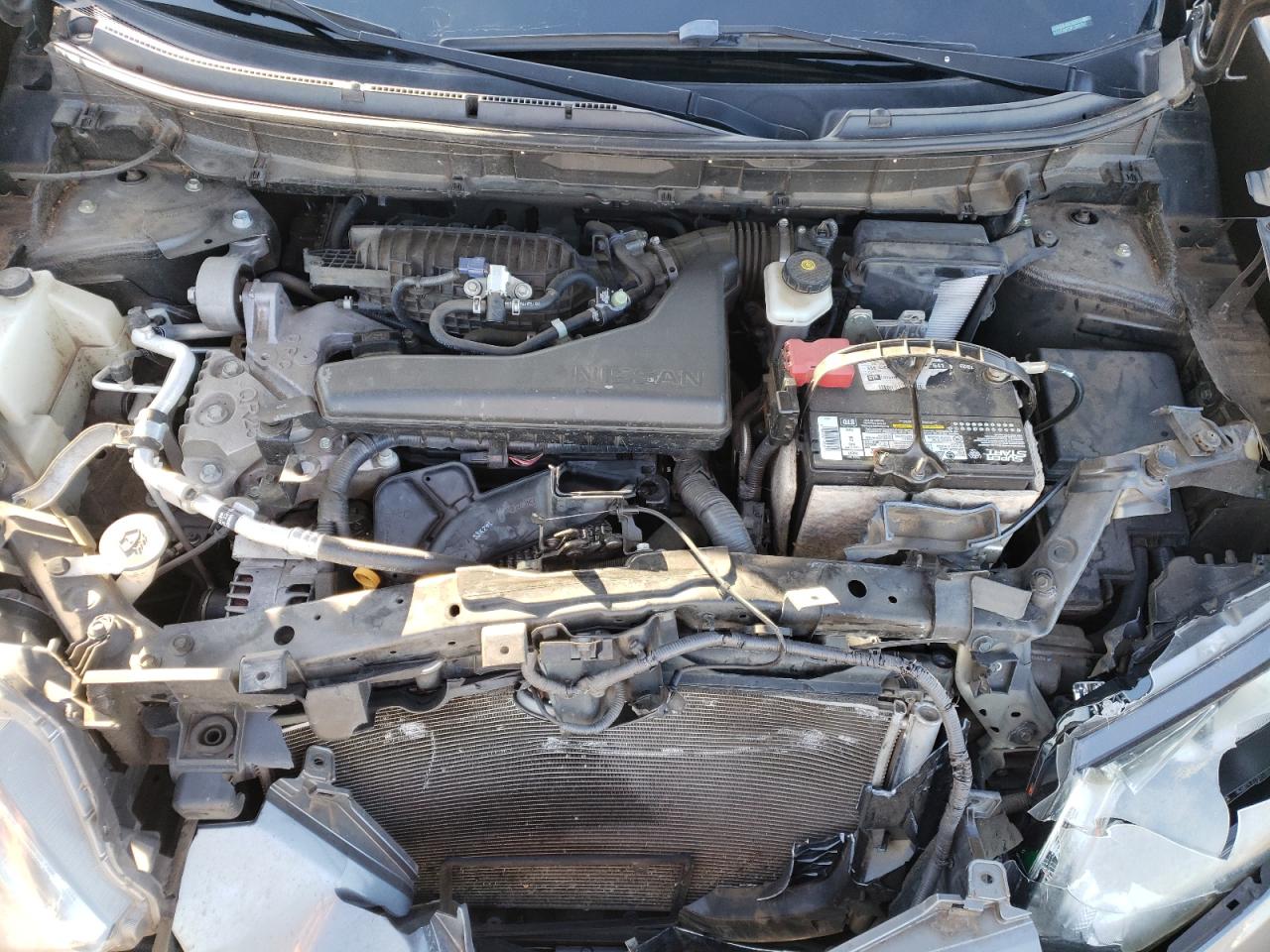 2015 Nissan Rogue VIN 5N1AT2MT2FC909792 Copart auction photo, front end / minor dent/scratches damage thumbnail 13