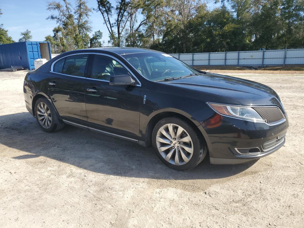 2014 Lincoln MKS VIN 1LNHL9DK0EG608556 Copart auction photo, rear end damage thumbnail 4
