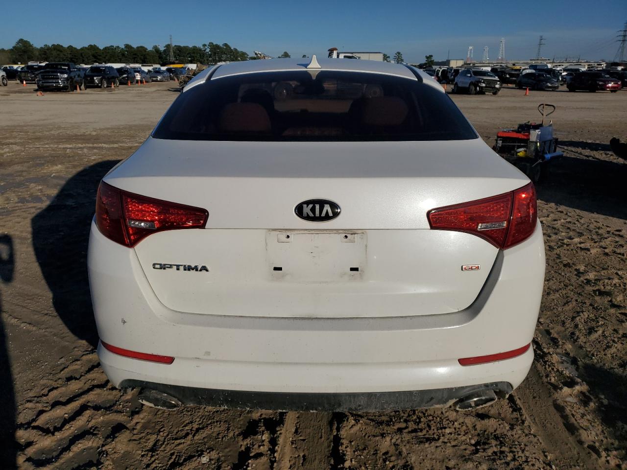2013 KIA Optima VIN KNAGM4A70D5316834 Copart auction photo, front end damage thumbnail 6