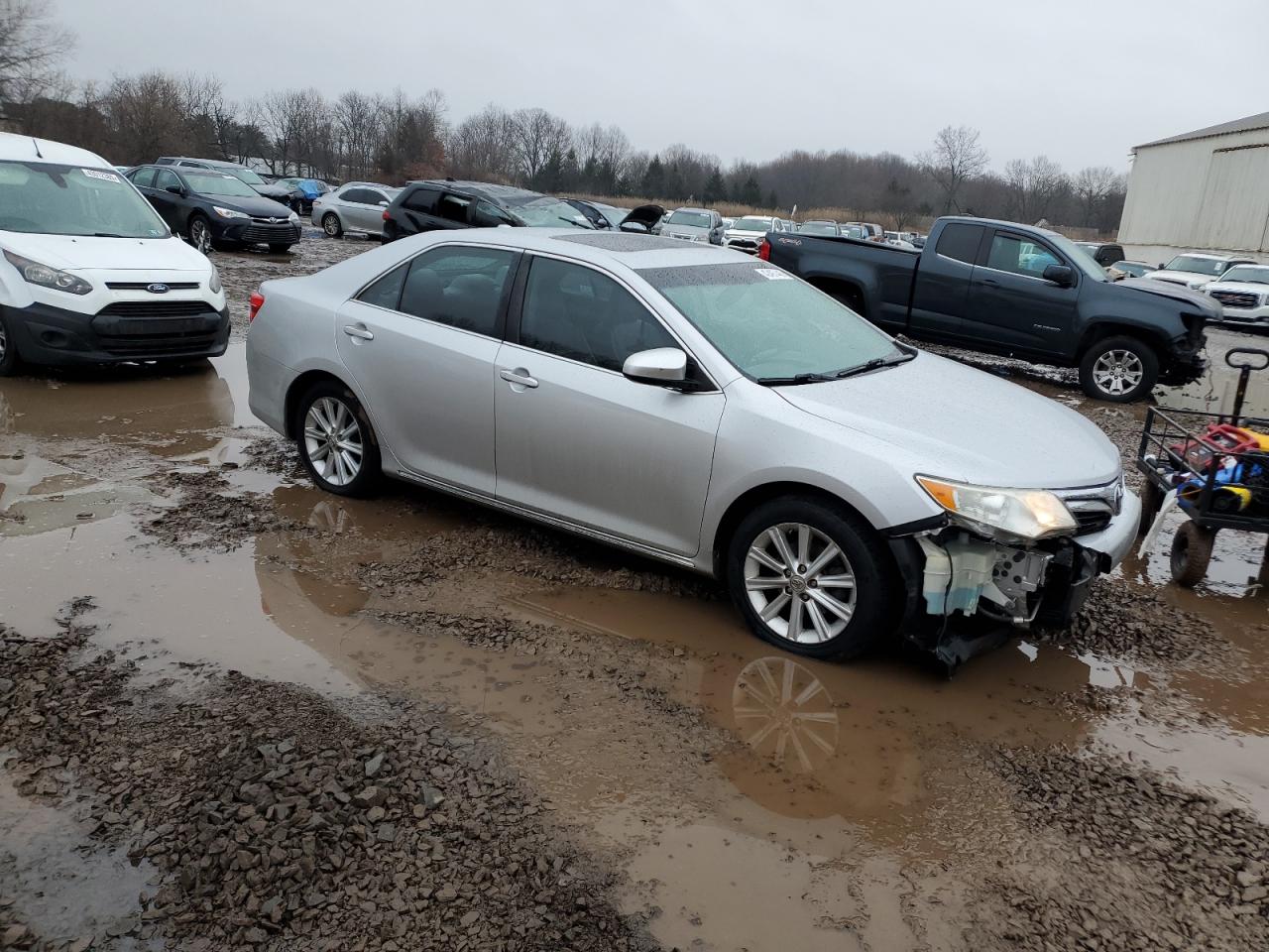 2012 Toyota Camry VIN 4T1BF1FK7CU061179 Copart auction photo, front end damage thumbnail 4