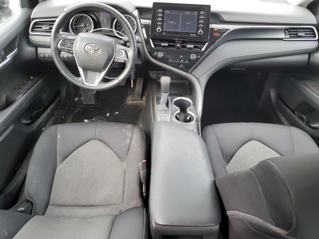 2022 Toyota Camry VIN 4T1C11AK0NU013133 Copart auction photo, front end damage thumbnail 8