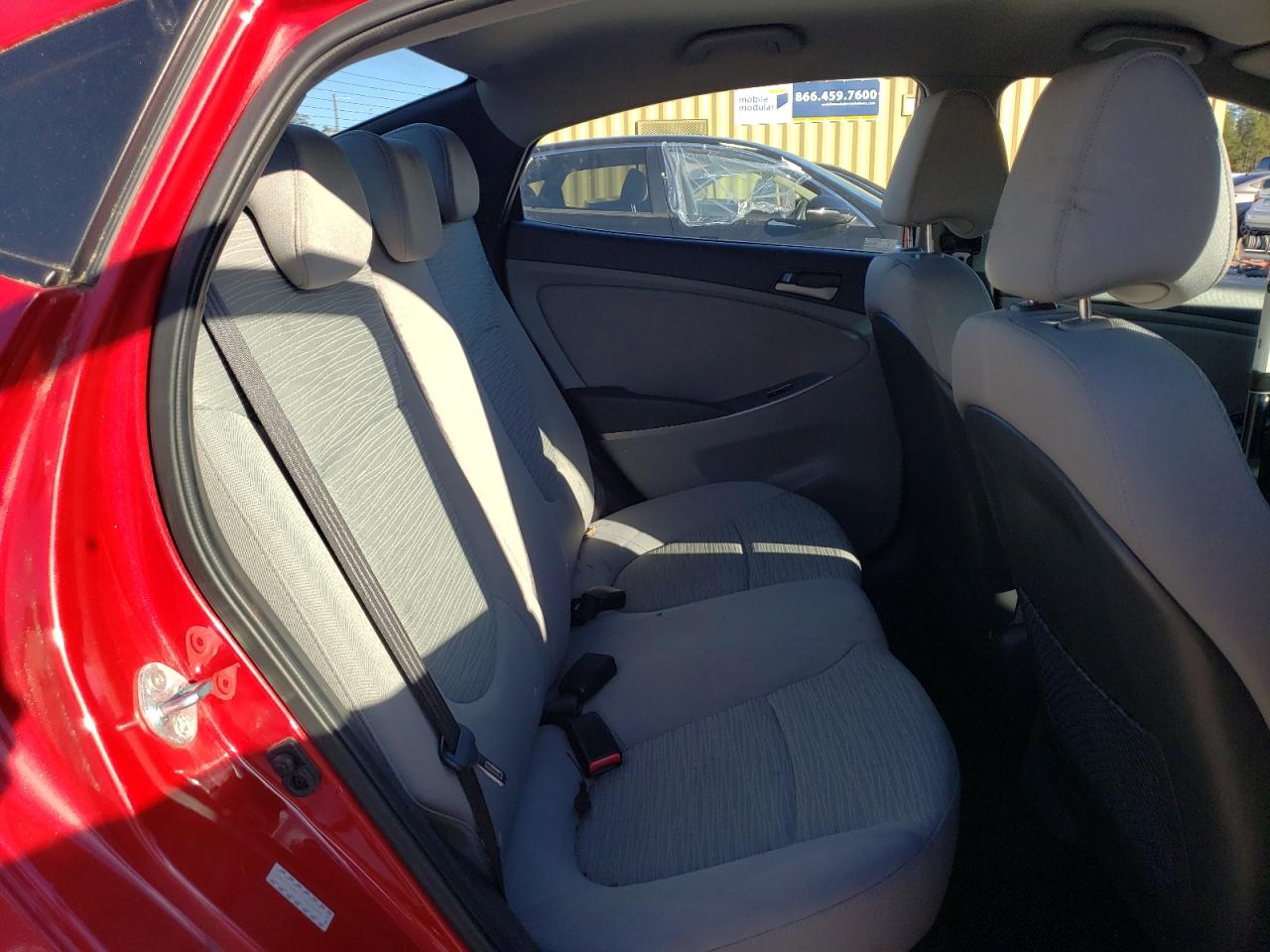 2015 Hyundai Accent VIN KMHCT4AE1FU863036 Copart auction photo, front end / undercarriage damage thumbnail 10