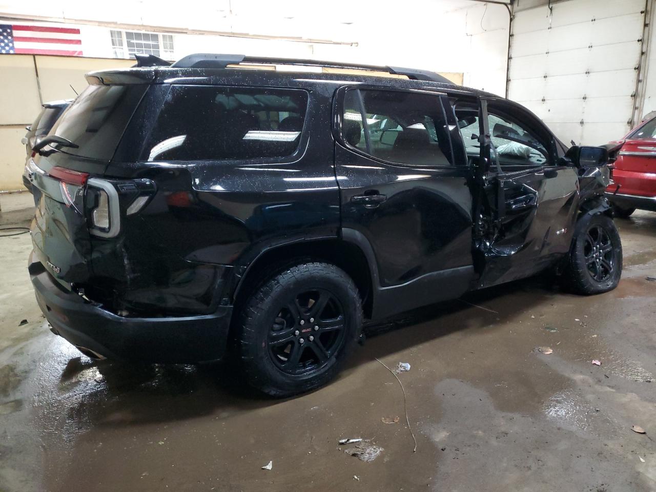 2022 GMC Acadia VIN 1GKKNLLSXNZ114426 Copart auction photo, all over damage thumbnail 3