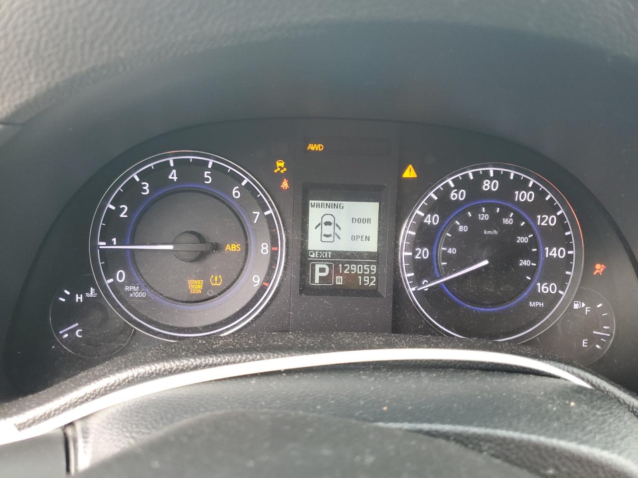 2013 Infiniti G VIN JN1CV6ARXDM763336 Copart auction photo, rear end / side damage thumbnail 9