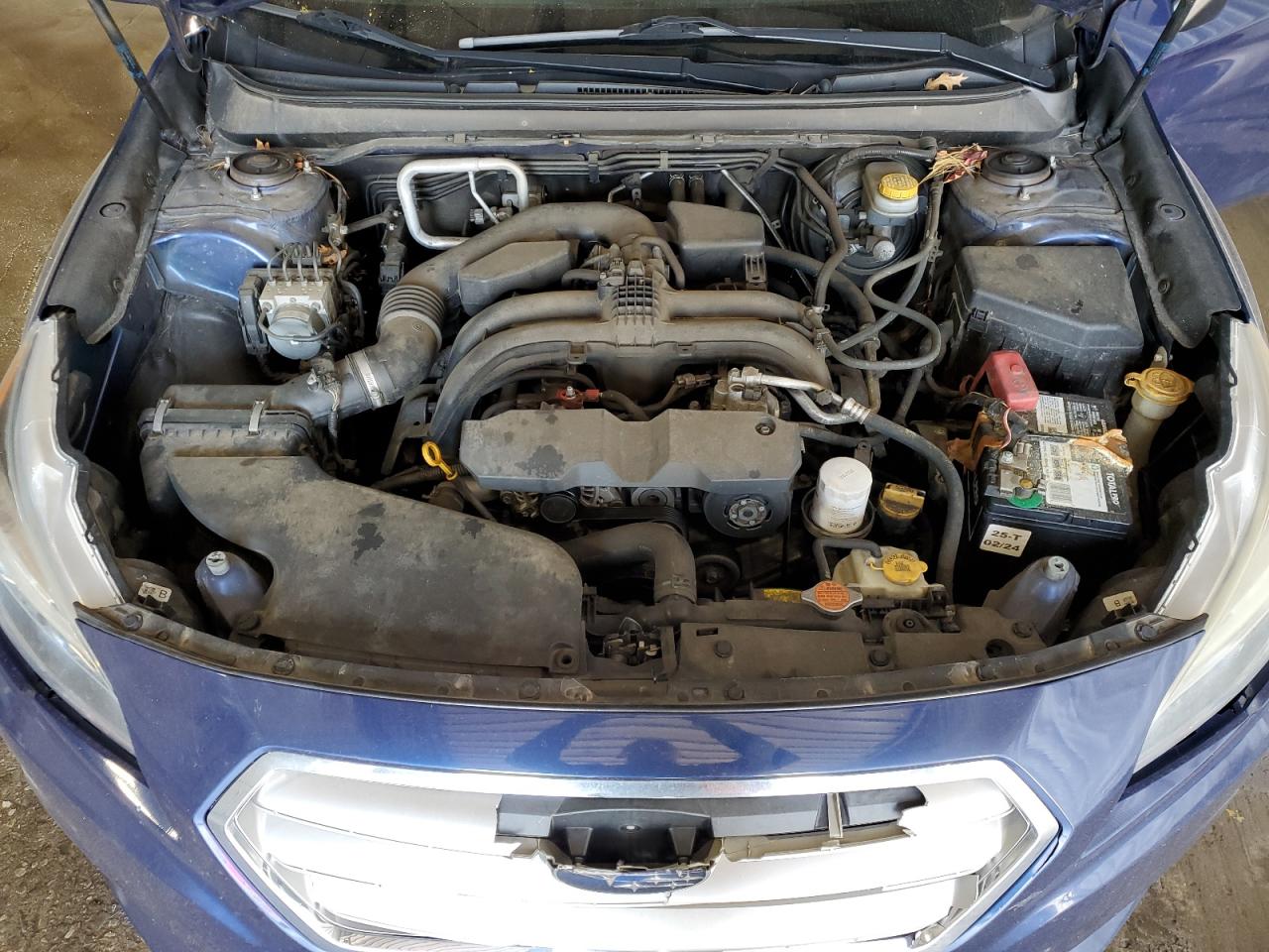 2017 Subaru Legacy VIN 4S3BNAC60H3057633 Copart auction photo, side / rear end damage thumbnail 11
