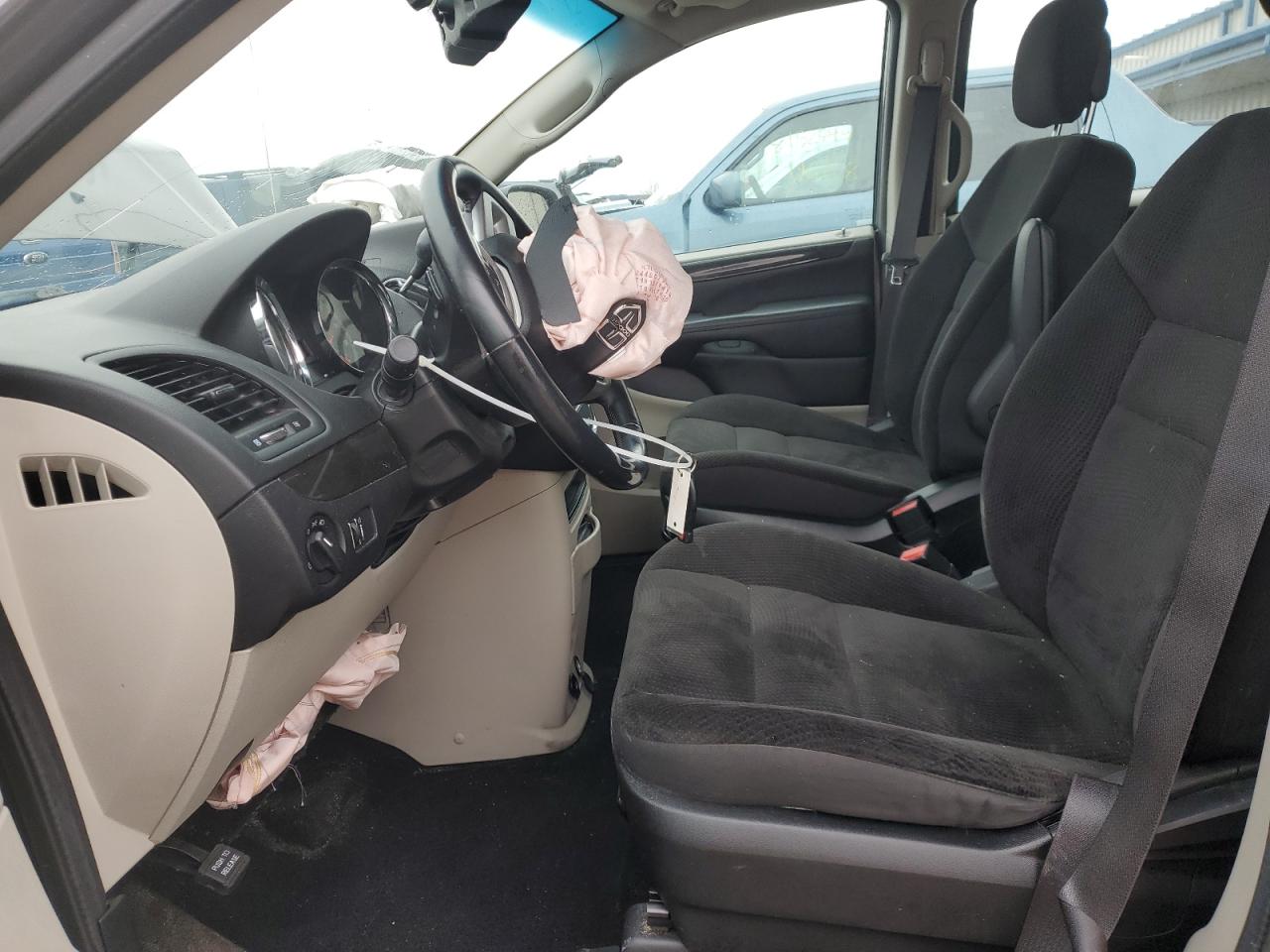 2017 Dodge Caravan VIN 2C4RDGBG8HR880980 Copart auction photo, front end damage thumbnail 7