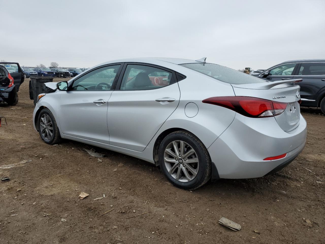 2016 Hyundai Elantra VIN KMHDH4AE5GU518955 Copart auction photo, front end damage thumbnail 2