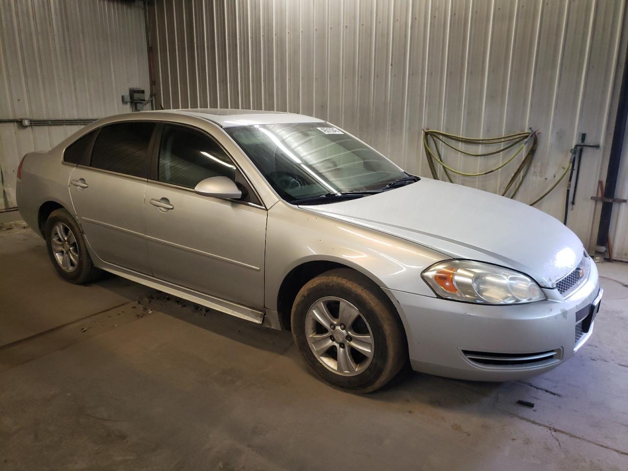 2015 Chevrolet Impala VIN 2G1WB5E36F1121772 Copart auction photo, side damage thumbnail 4