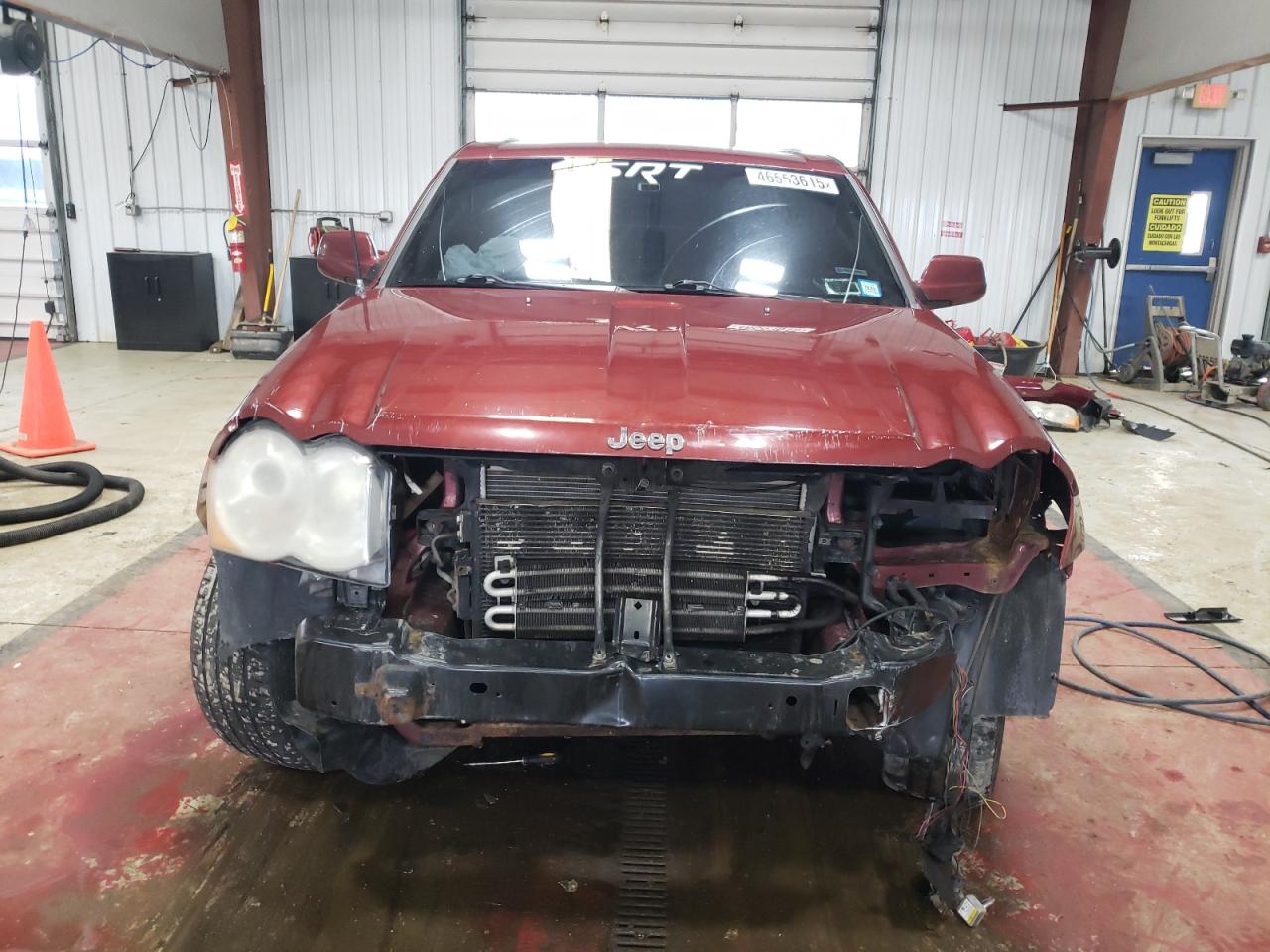 2008 Jeep Grand Cherokee VIN 1J8HR78368C223758 Copart auction photo, front end damage thumbnail 5