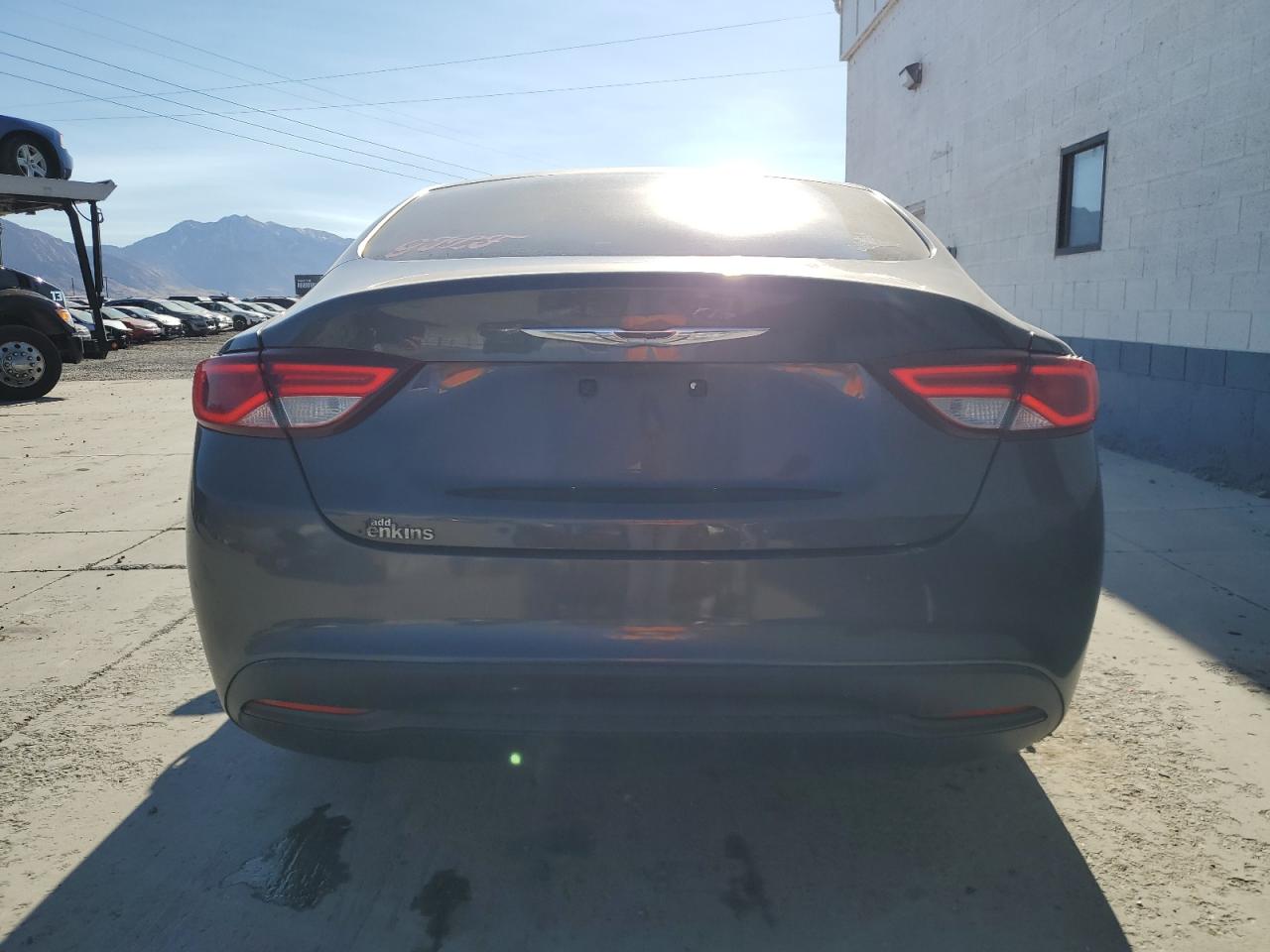 2015 Chrysler 200 VIN 1C3CCCFB4FN759944 Copart auction photo, front end / all over damage thumbnail 6