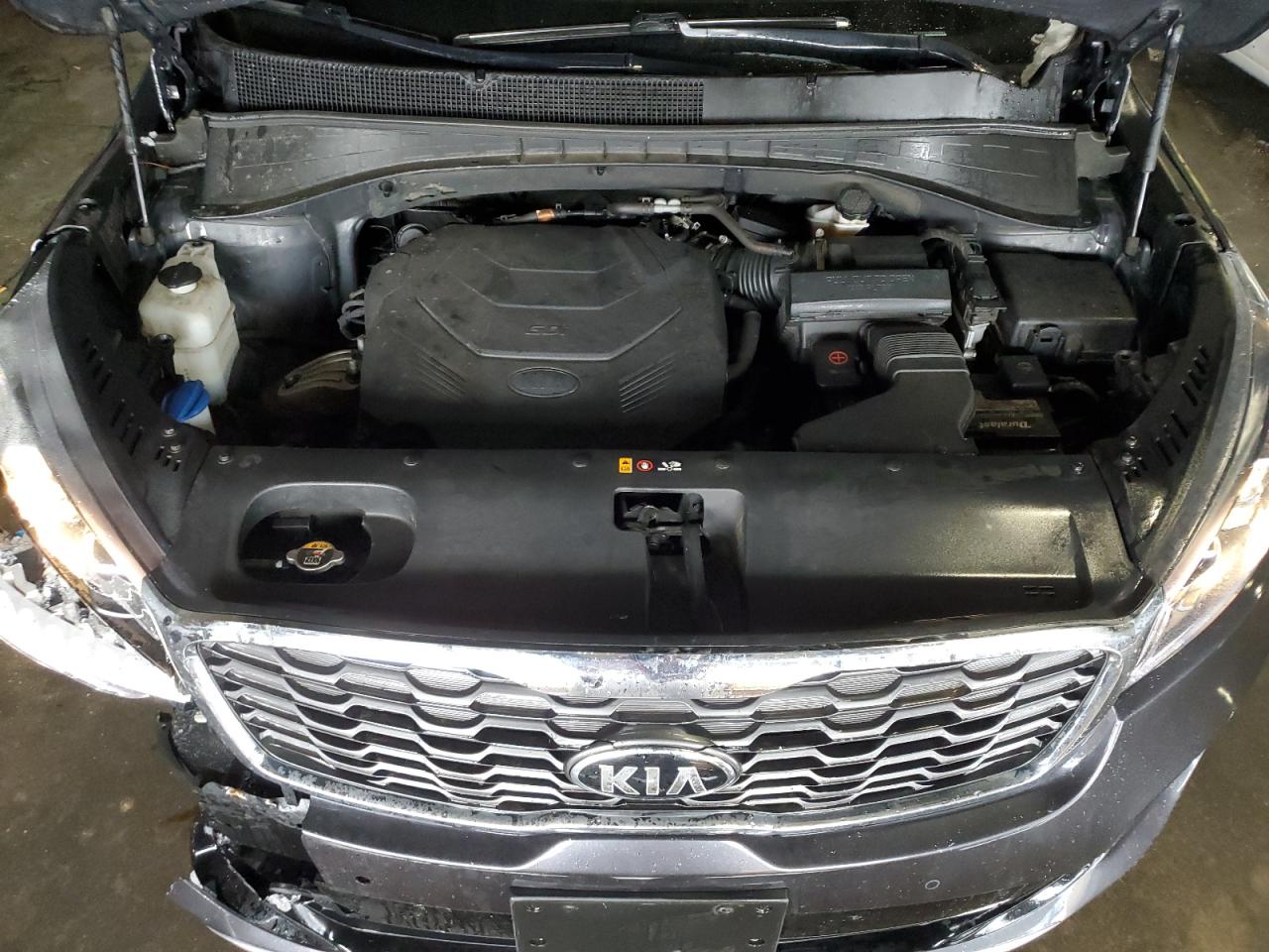 2019 KIA Sorento VIN 5XYPHDA52KG500392 Copart auction photo, front end damage thumbnail 12
