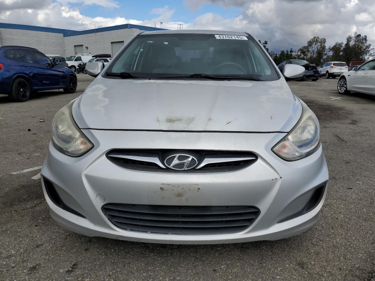 2013 Hyundai Accent VIN KMHCT4AE7DU286428 Copart auction photo, rear end damage thumbnail 5