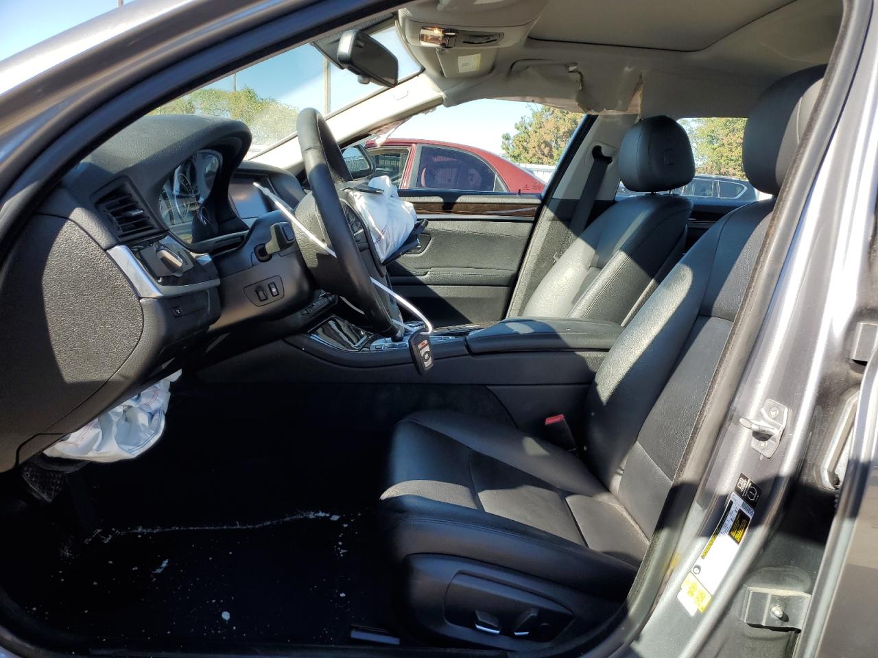 2014 BMW 5er VIN WBA5B1C59ED917416 Copart auction photo, front end / minor dent/scratches damage thumbnail 7