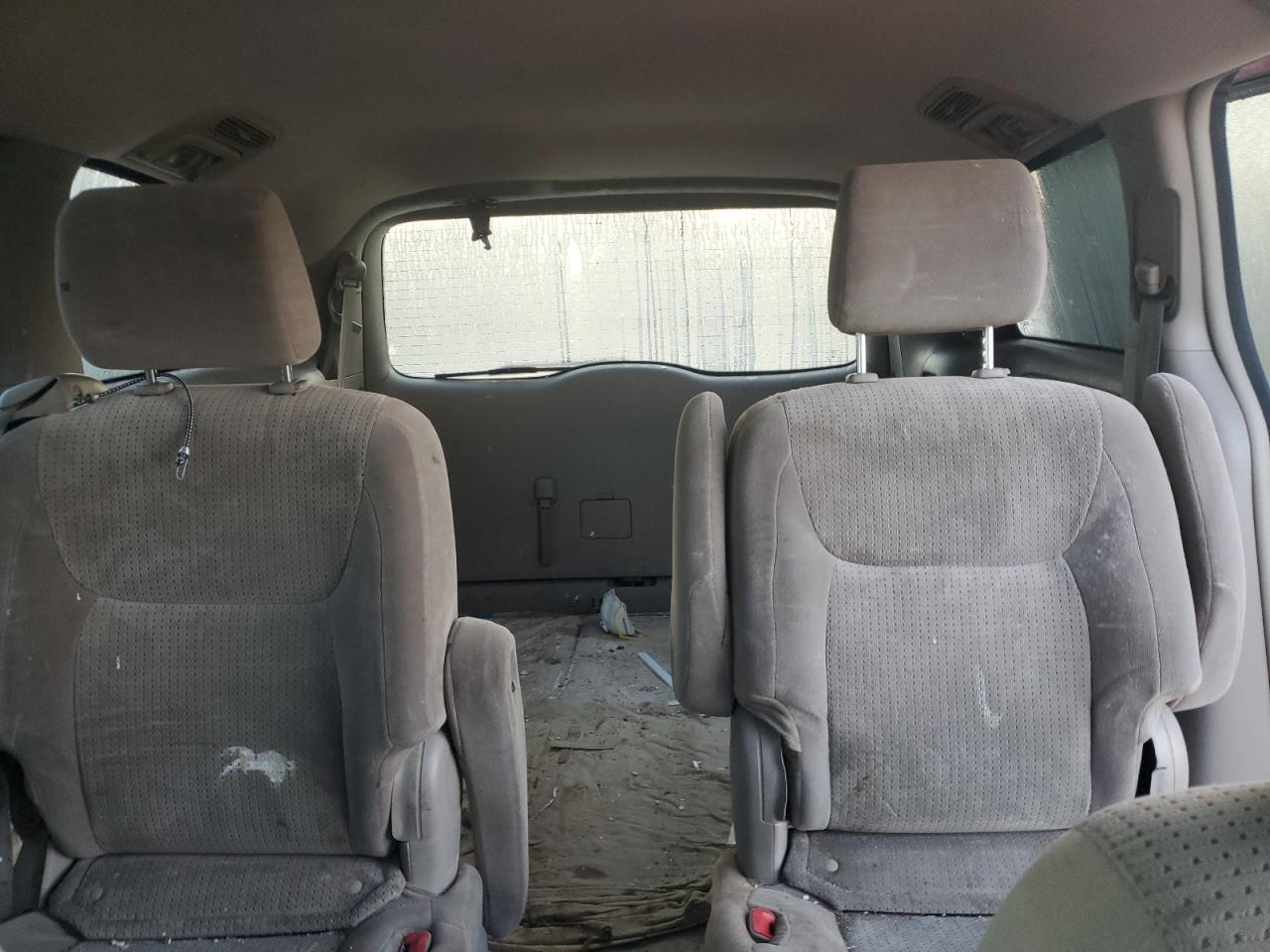 2007 Toyota Sienna VIN 5TDZK23CX7S022999 Copart auction photo, water/flood damage thumbnail 10