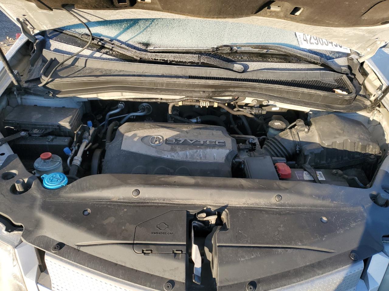 2009 Acura MDX VIN 2HNYD28209H505564 Copart auction photo, front end damage thumbnail 12