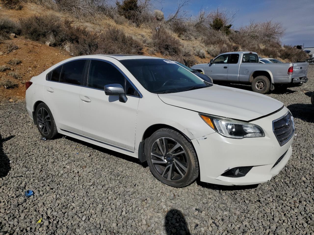 2017 Subaru Legacy VIN 4S3BNAR6XH3007930 Copart auction photo, front end / side damage thumbnail 4