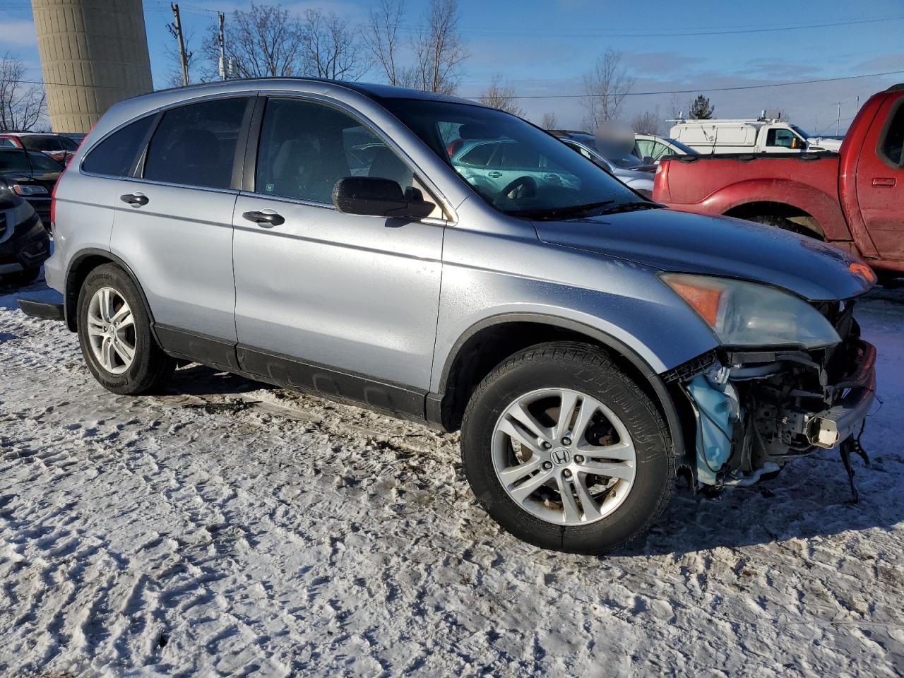2011 Honda CR-V VIN 5J6RE4H57BL030639 Copart auction photo, front end damage thumbnail 4