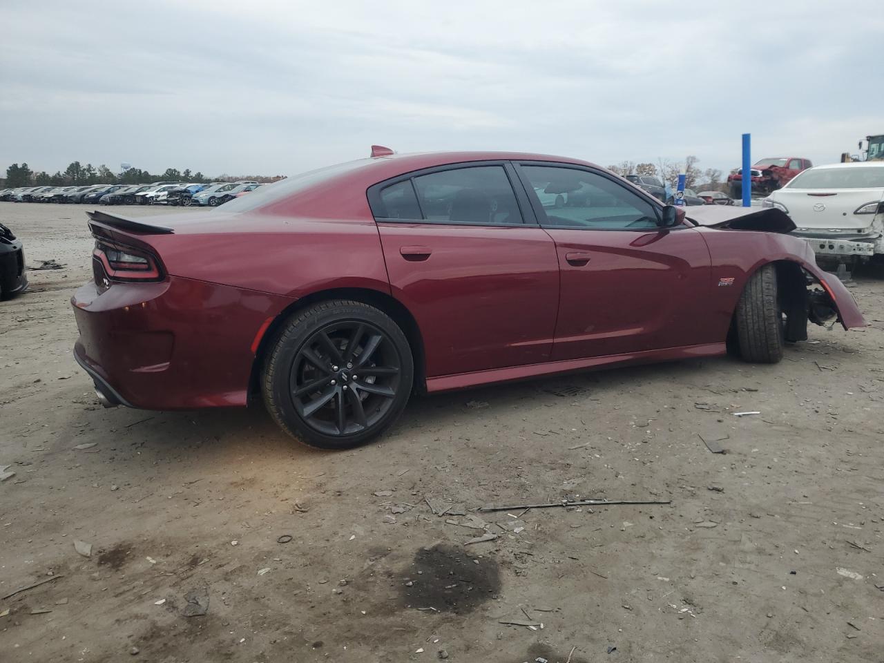 2019 Dodge Charger VIN 2C3CDXGJ9KH697079 Copart auction photo, front end / minor dent/scratches damage thumbnail 3