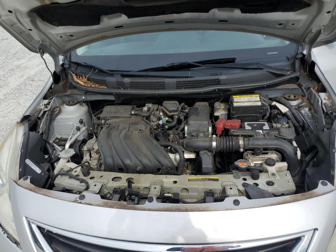 2014 Nissan Versa VIN 3N1CN7AP4EL835485 Copart auction photo, front end damage thumbnail 11