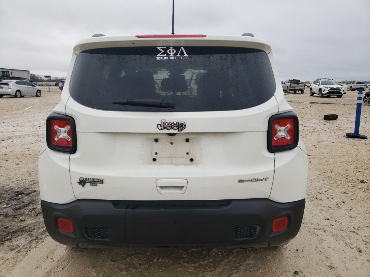 2020 Jeep Renegade VIN ZACNJAAB7LPK95117 Copart auction photo, front end / side damage thumbnail 6