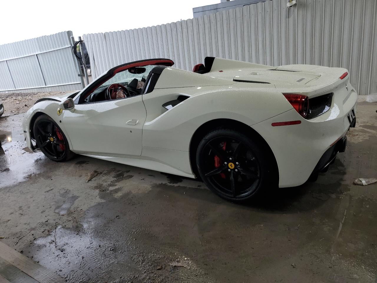 2017 Ferrari 488 VIN ZFF80AMA1H0220630 Copart auction photo, front end / mechanical damage thumbnail 2
