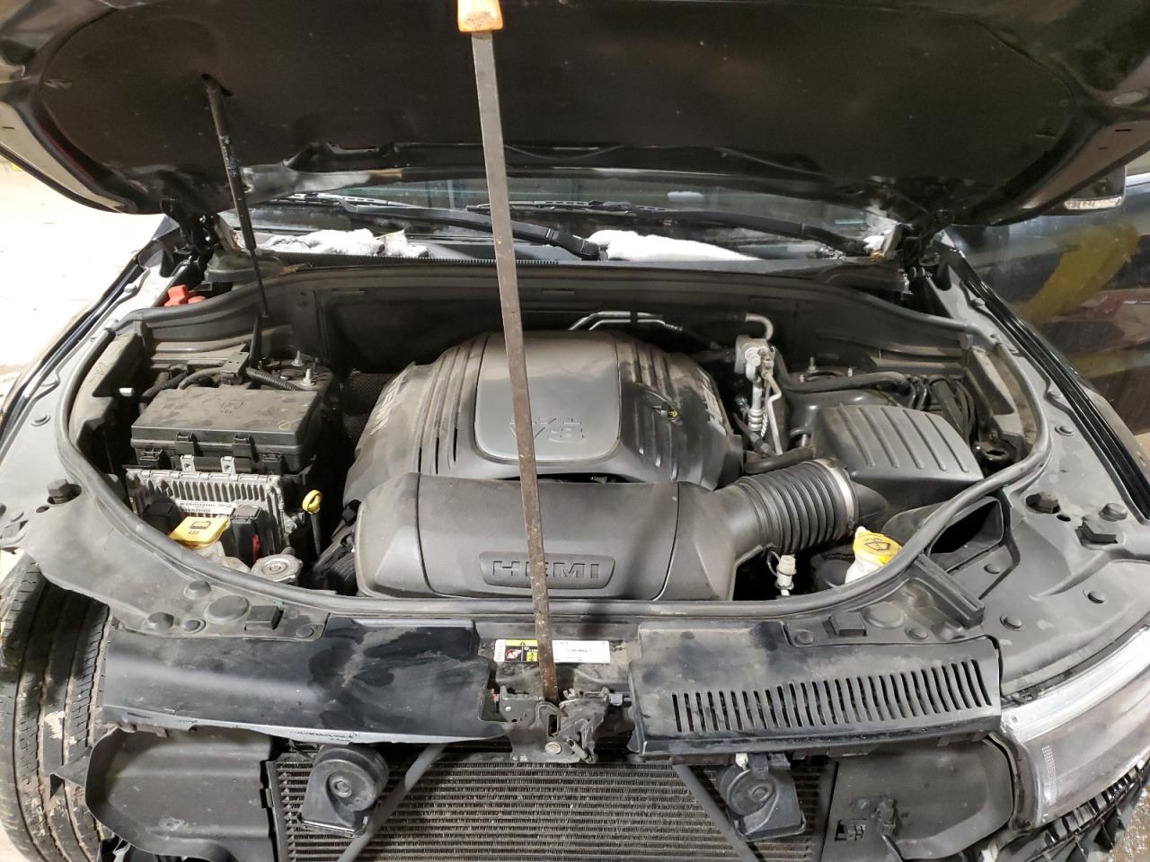 2017 Dodge Durango VIN 1C4SDJCT8HC622140 Copart auction photo, front end / side damage thumbnail 12