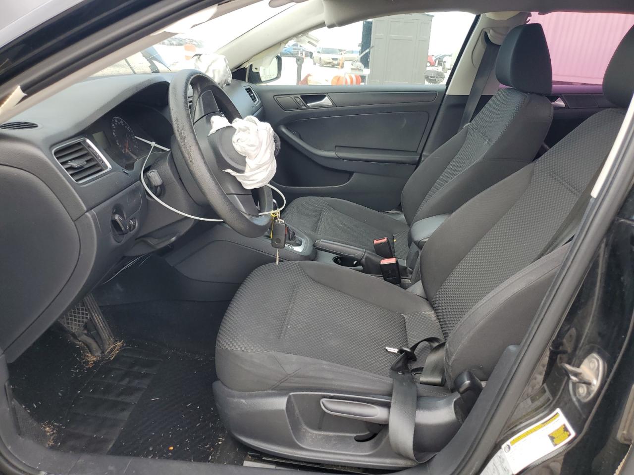2014 Volkswagen Jetta VIN 3VW2K7AJ2EM432660 Copart auction photo, front end / rear end damage thumbnail 7