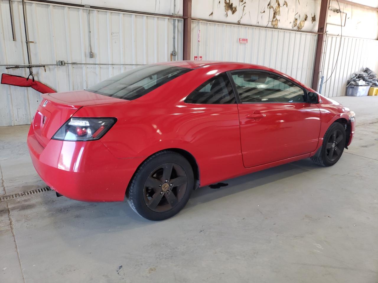 2008 Honda Civic VIN 2HGFG12838H540059 Copart auction photo, side / front end damage thumbnail 3
