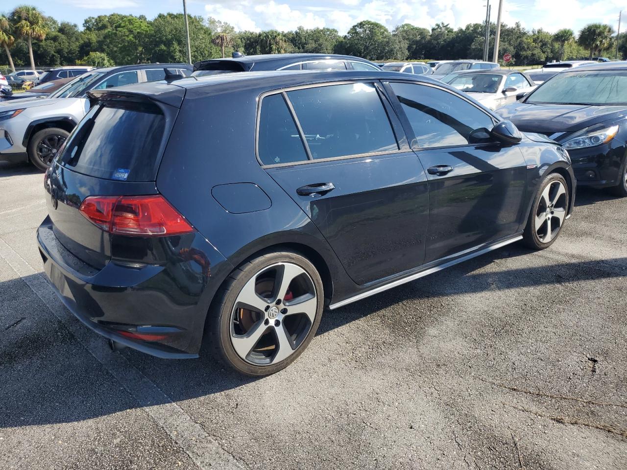 2015 Volkswagen GTI VIN 3VW4T7AU4FM064628 Copart auction photo, water/flood damage thumbnail 3