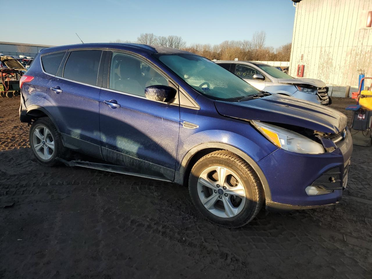 2014 Ford Escape VIN 1FMCU9GX5EUB73243 Copart auction photo, rear end / side damage thumbnail 4
