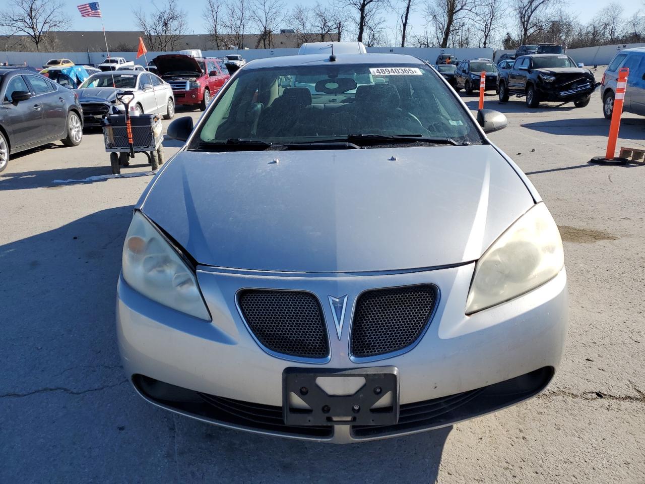 2008 Pontiac G6 VIN 1G2ZG57B184245356 Copart auction photo, side / mechanical damage thumbnail 5