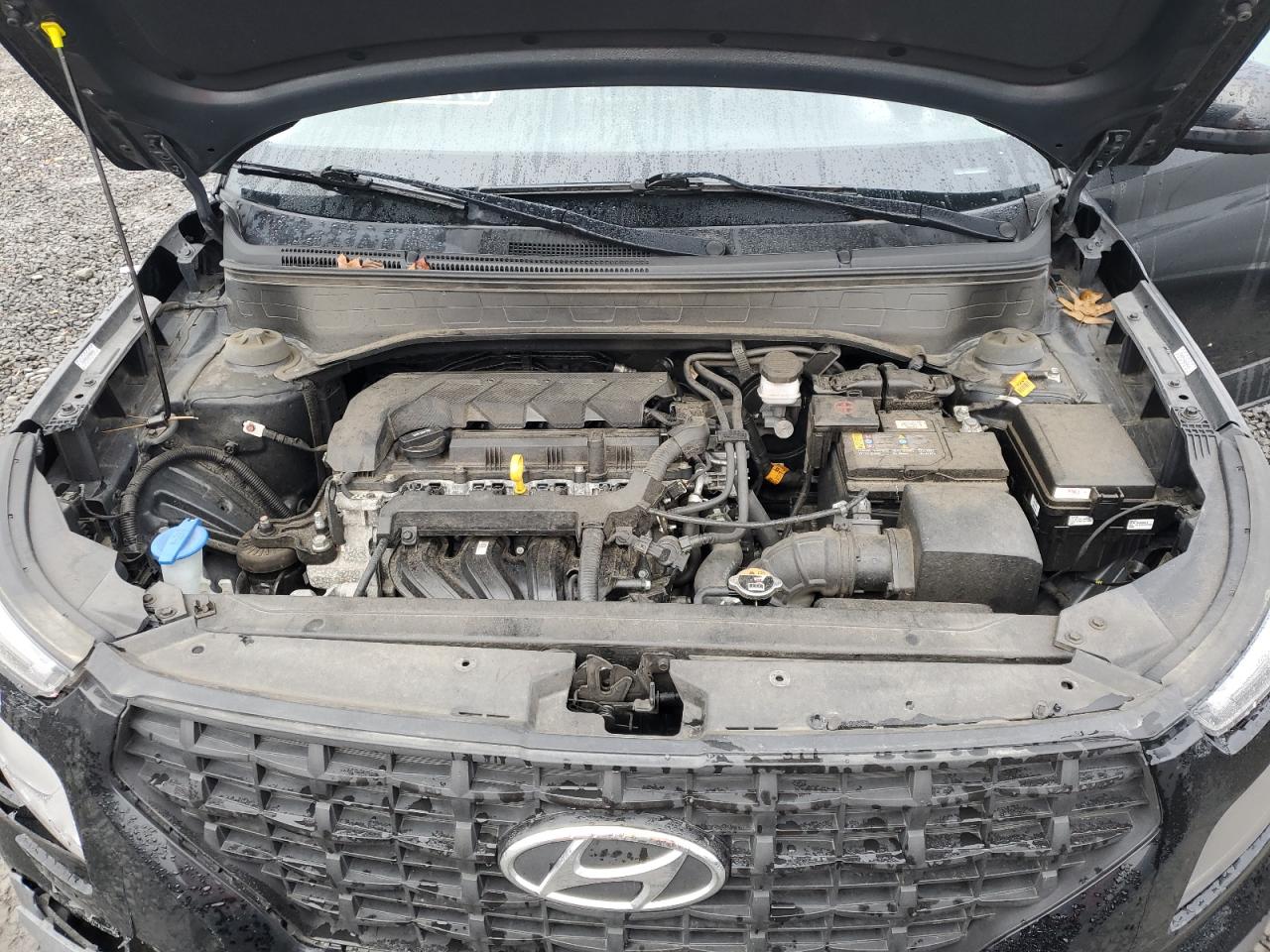 2021 Hyundai Venue VIN KMHRB8A35MU069012 Copart auction photo, rear end / front end damage thumbnail 11