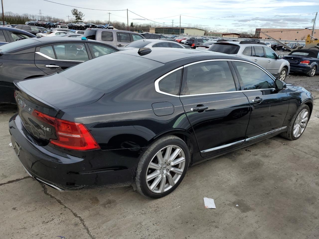 2018 Volvo S90 VIN LVY992ML6JP022714 Copart auction photo, mechanical / normal wear damage thumbnail 3