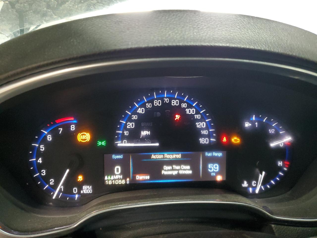 2013 Cadillac SRX VIN 3GYFNAE37DS521973 Copart auction photo, front end damage thumbnail 9