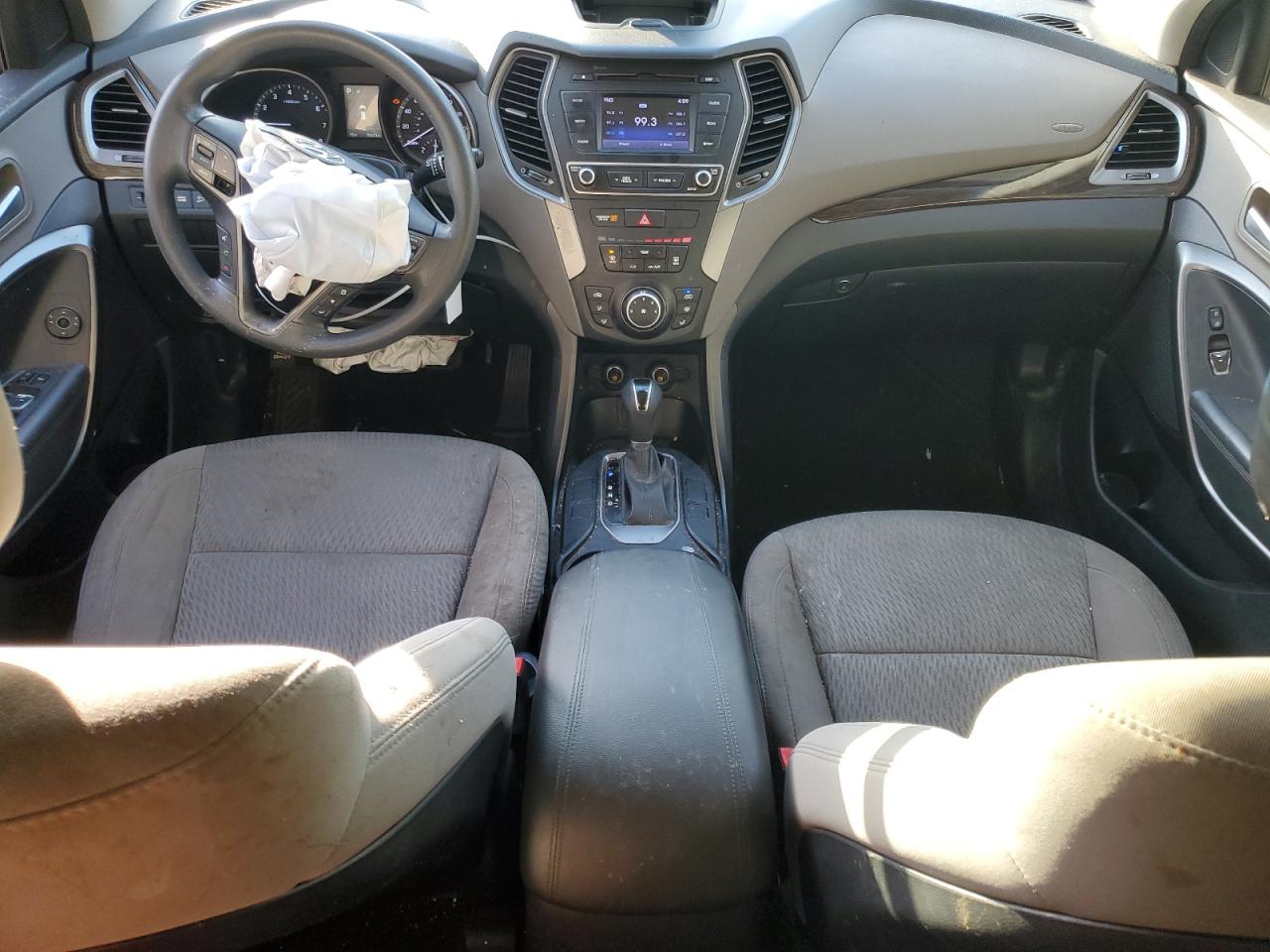 2018 Hyundai Santa Fe VIN 5NMZT3LB5JH089000 Copart auction photo, front end / side damage thumbnail 8