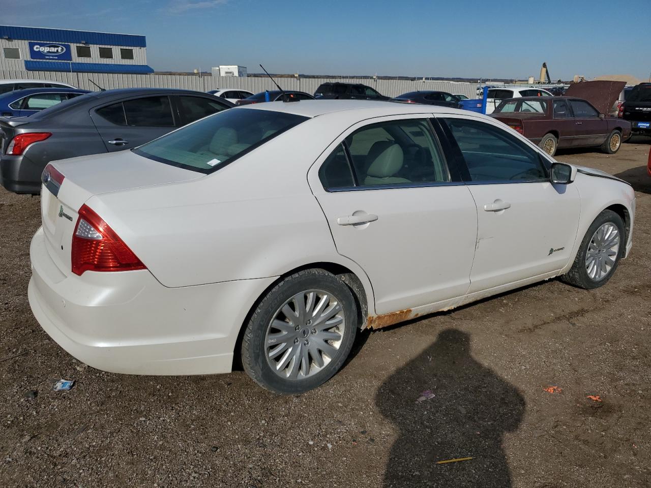 2011 Ford Fusion VIN 3FADP0L39BR279704 Copart auction photo, front end / side damage thumbnail 3